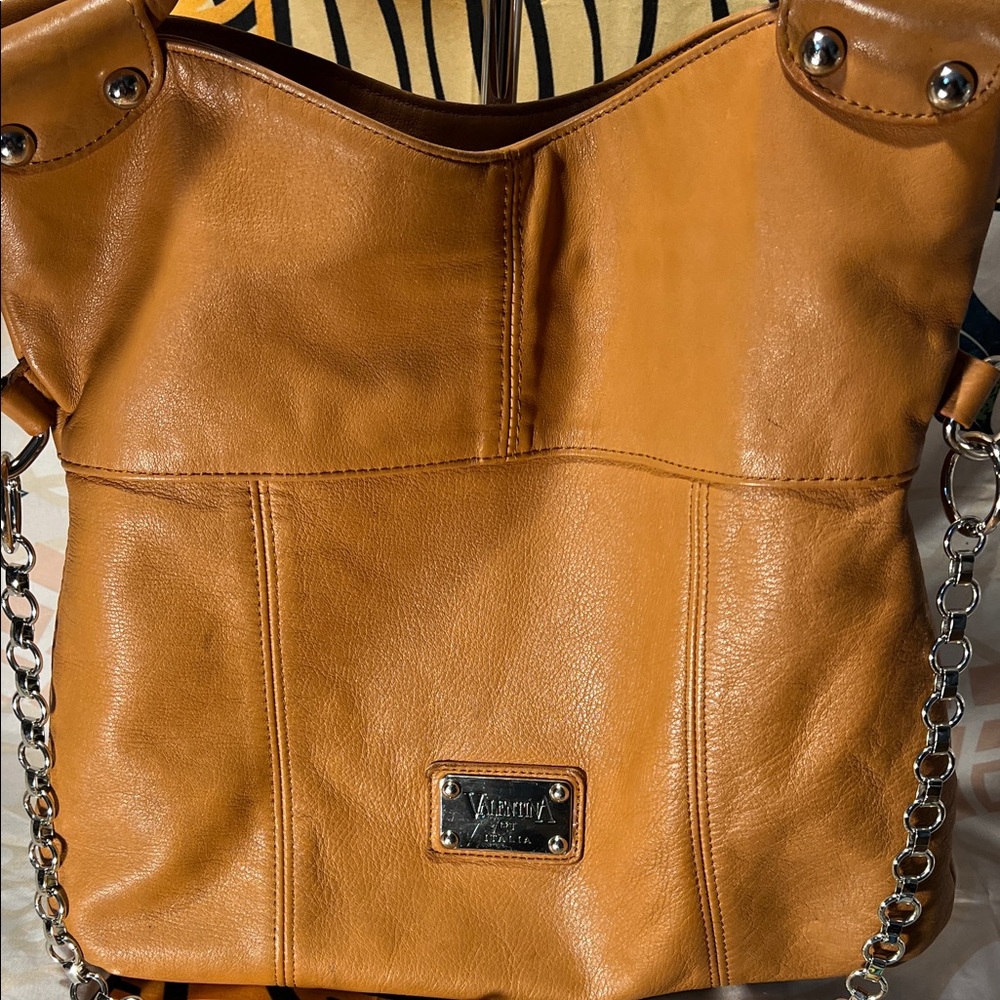 Valentina Italia buttery leather satchel bag - Picture 3 of 12